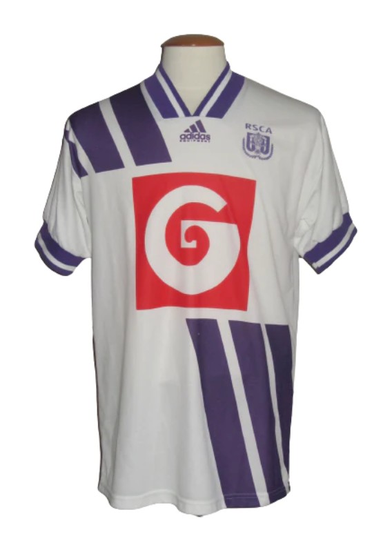 Primera equipación de Anderlecht 93-94