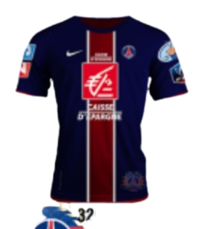 Primera equipación de Paris Saint-Germain 08-09