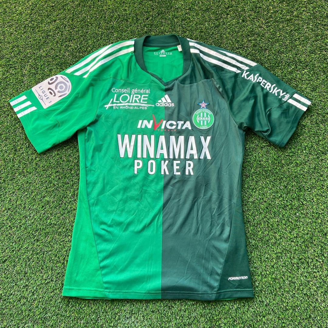Primera equipación de Saint-Étienne 10-11