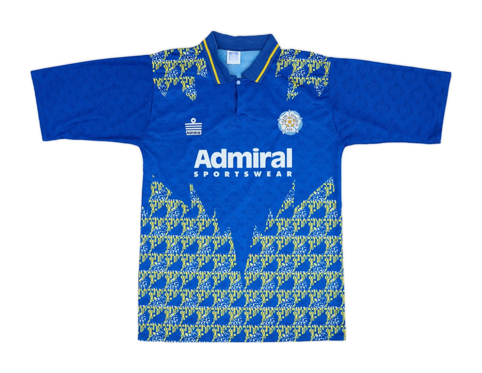Segunda equipación de Leeds 92-93