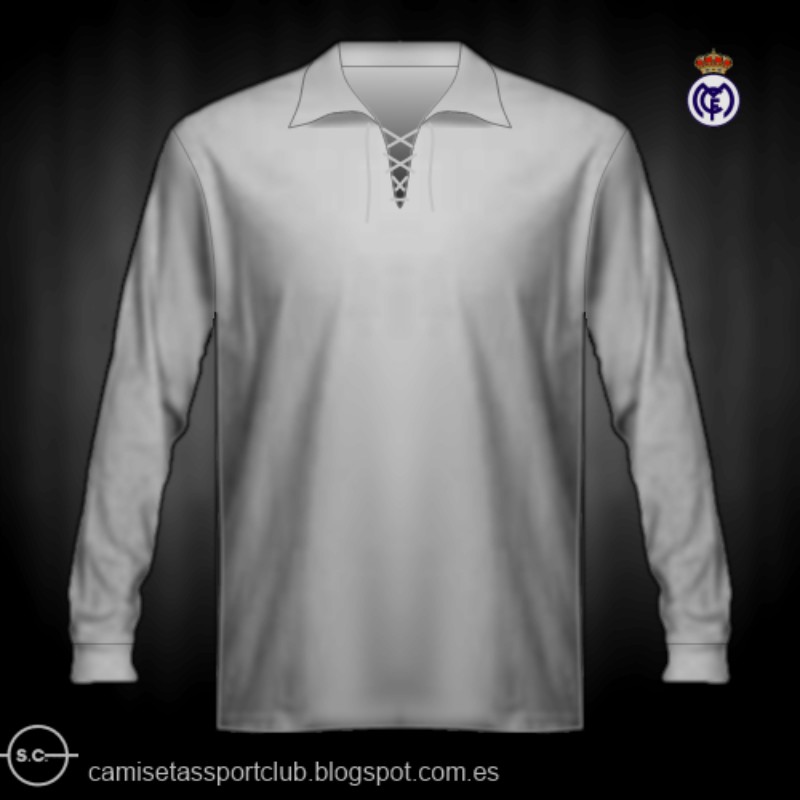Primera equipación de Real Madrid 1928-29