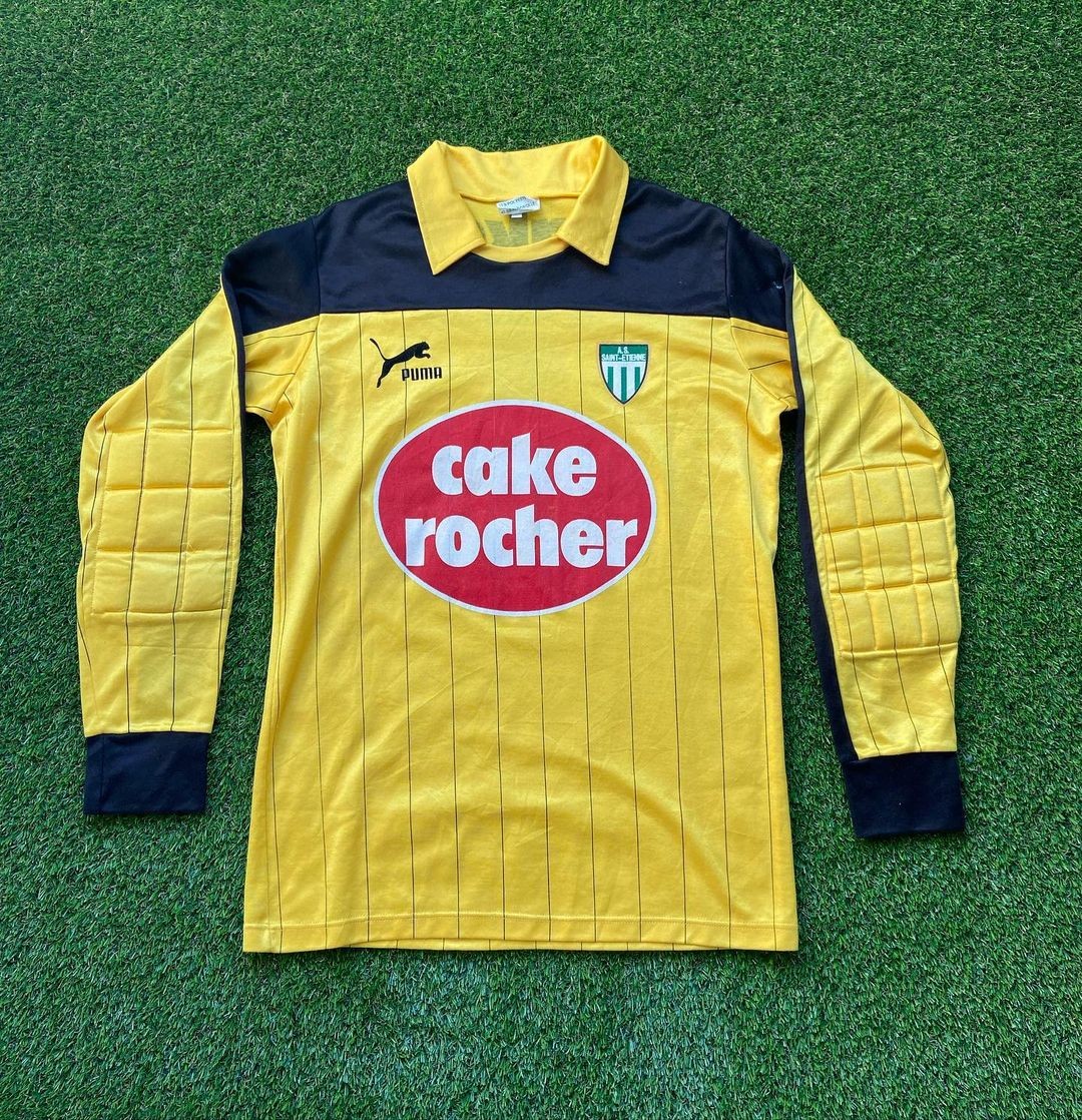 Equipación de portero de Saint-Étienne 85-86