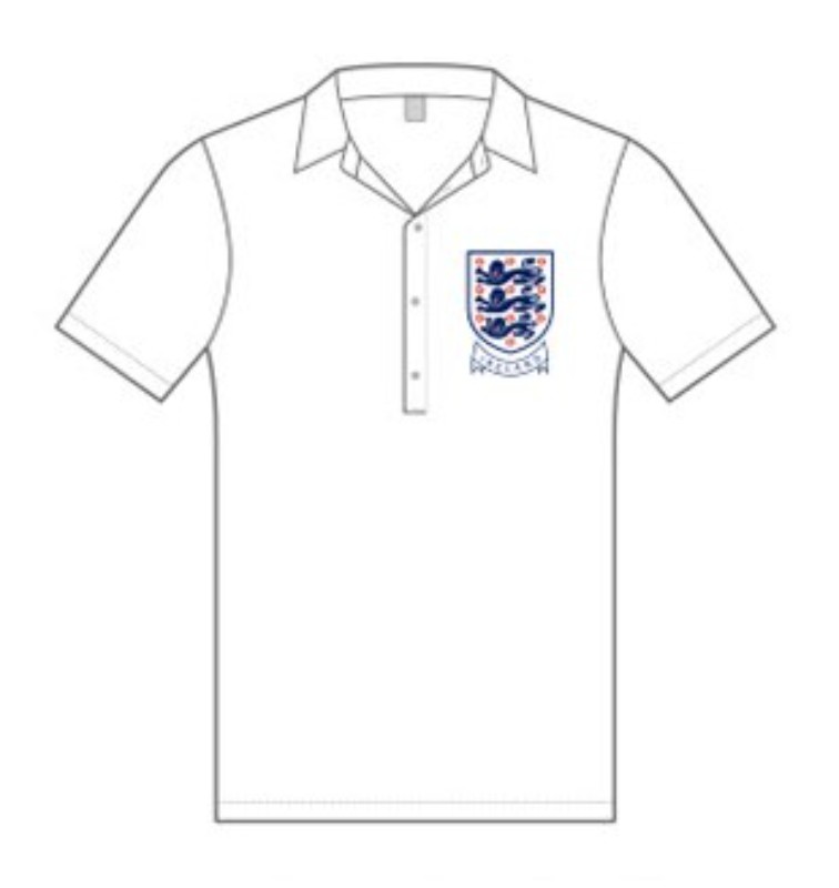 Primera equipación de Inglaterra 1954