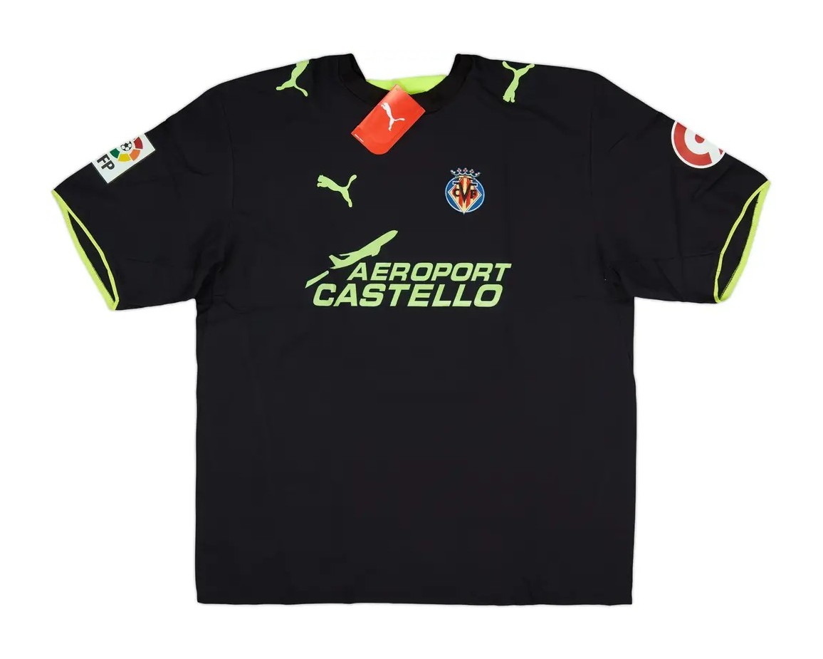 Segunda equipación de Villarreal 06-07