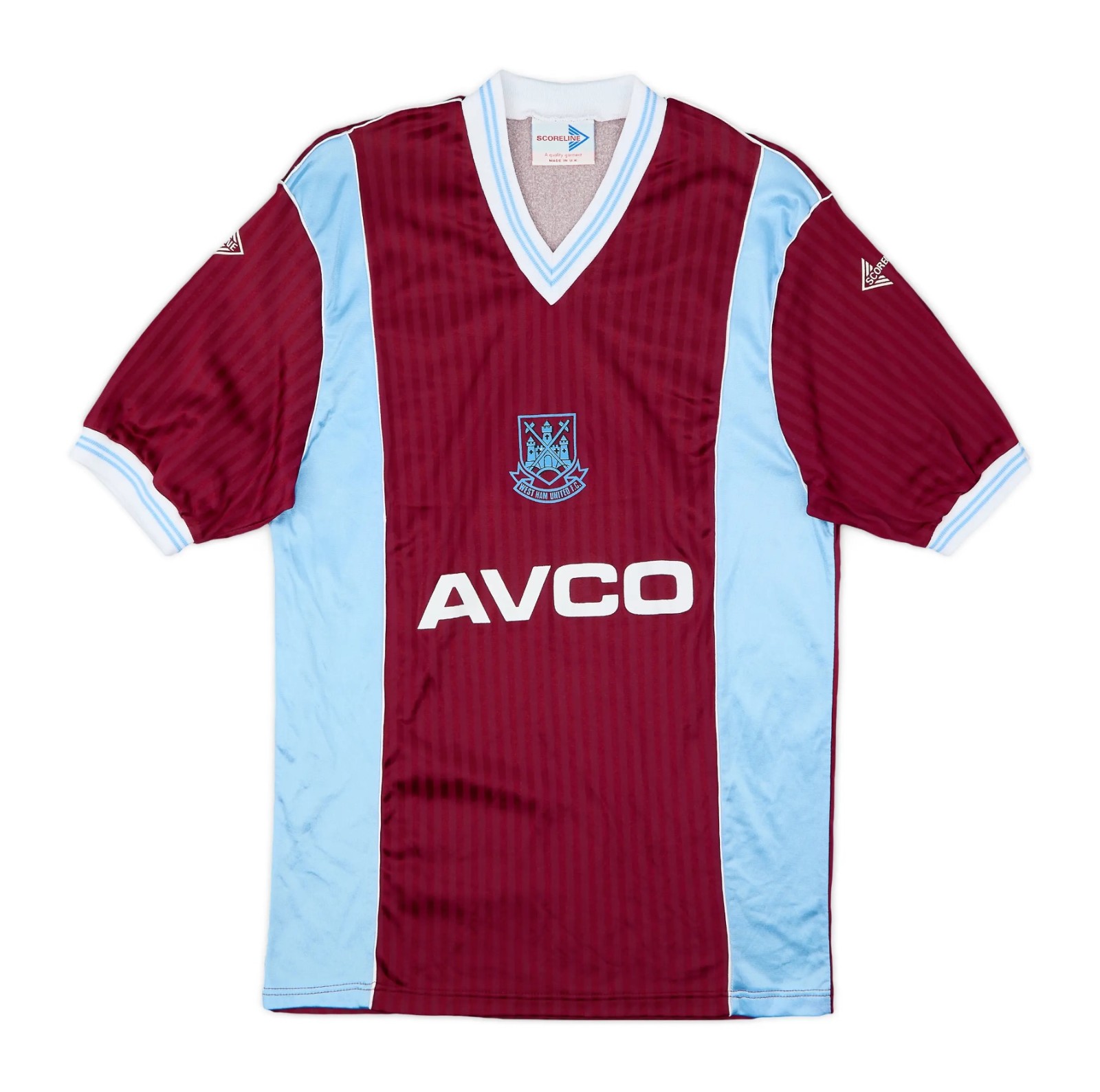 Primera equipación de West Ham United 87-88