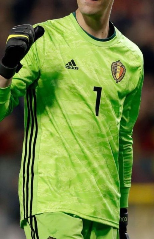 Equipación de portero de Bélgica 2019