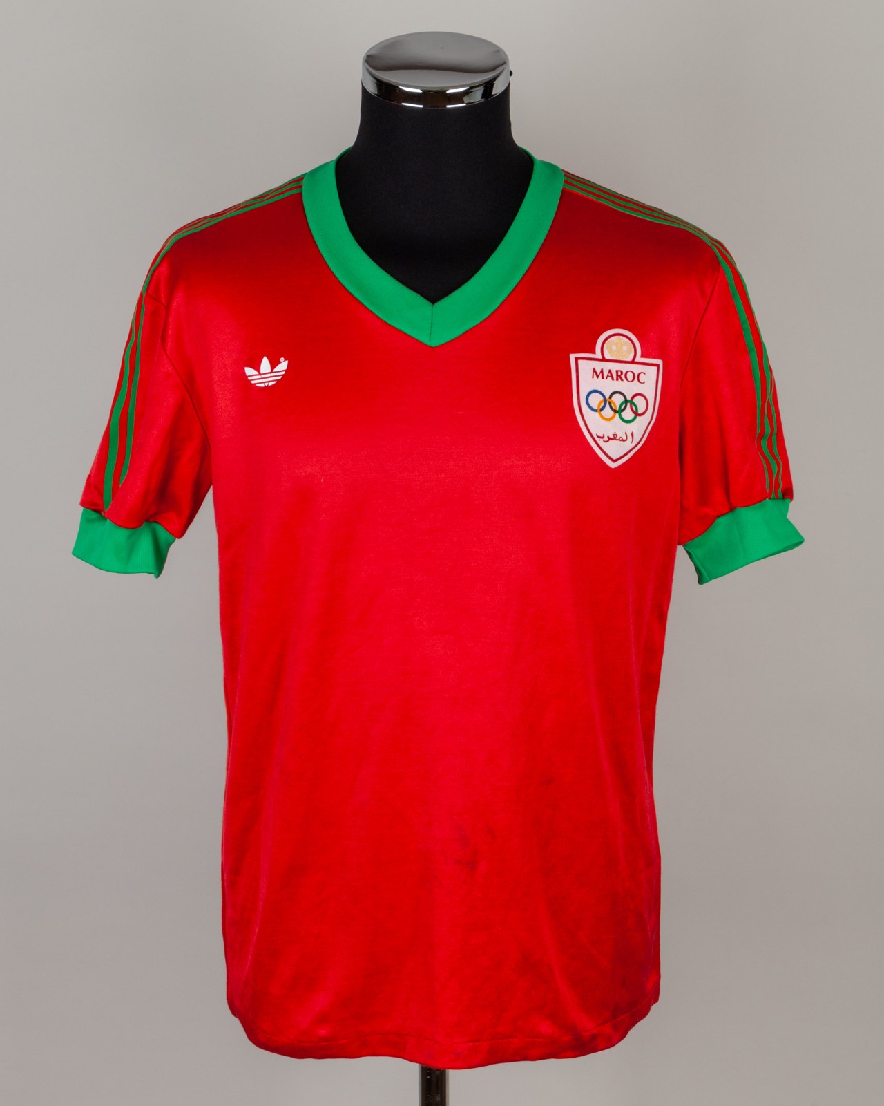 Primera equipación de Marruecos 1986