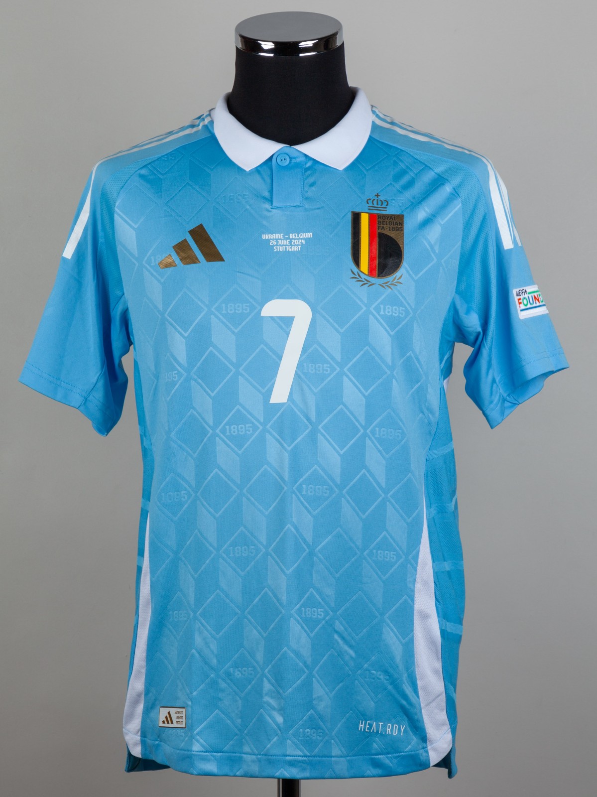 Segunda equipación de Bélgica 2024