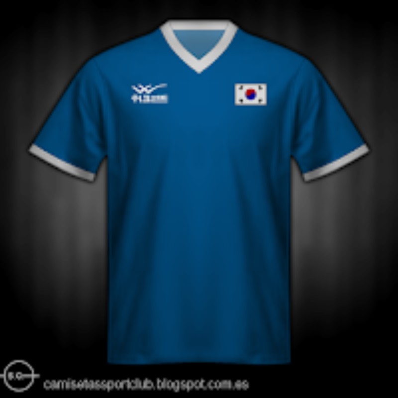 Corea del Sur 1986 Visitante 3