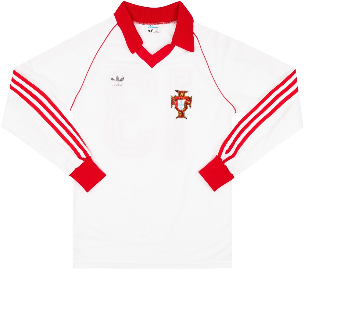 Segunda equipación de Portugal 1982