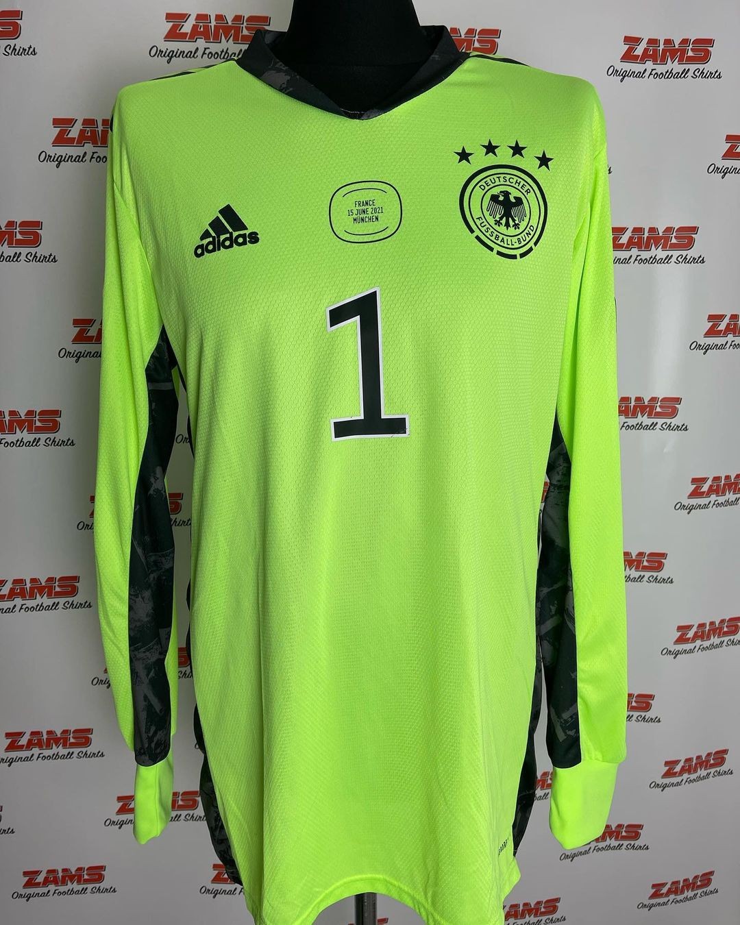 Equipación de portero de Alemania 2020