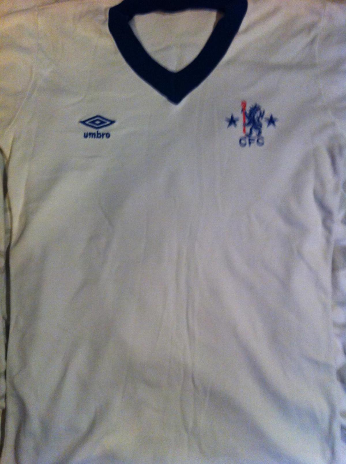 Tercera equipación de Chelsea 80-81