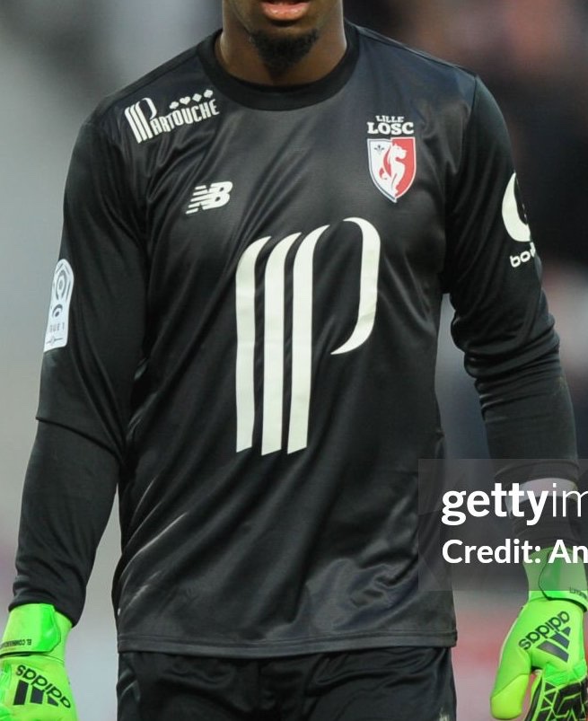 Equipación de portero de Lille 16-17