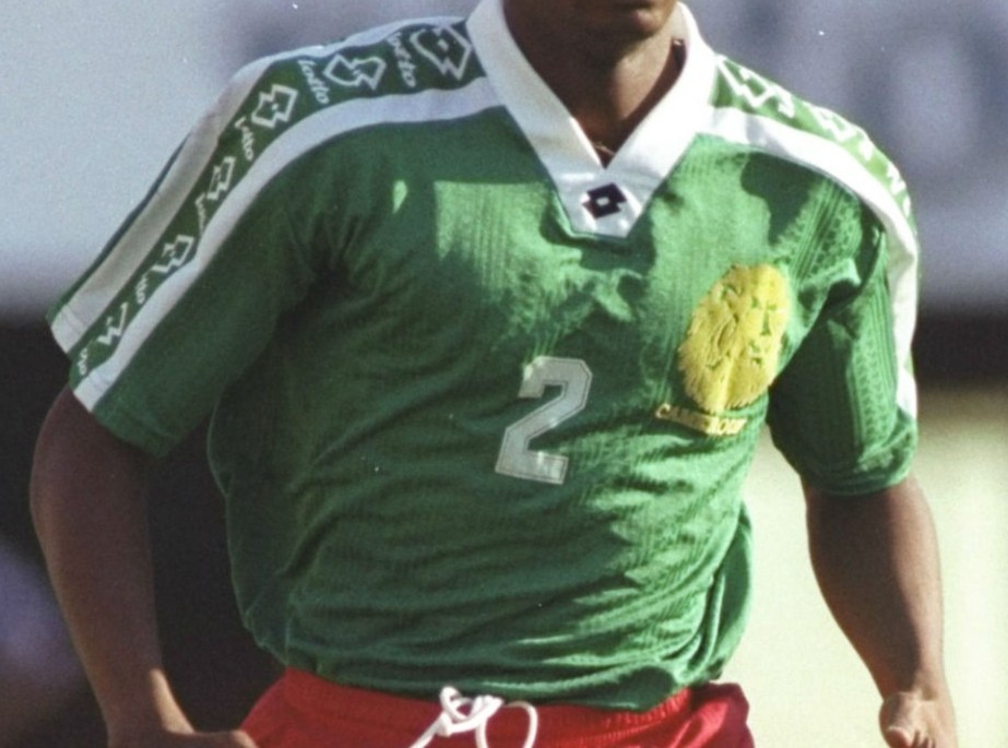 Primera equipación de Camerún 1997