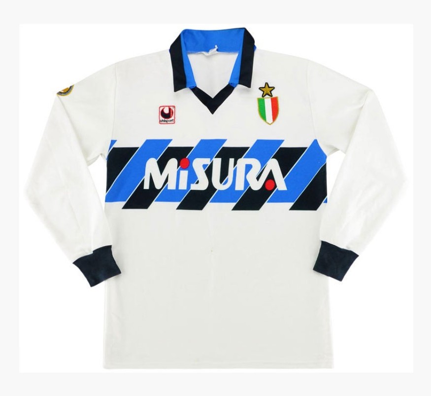 Segunda equipación de Inter de Milán 89-90