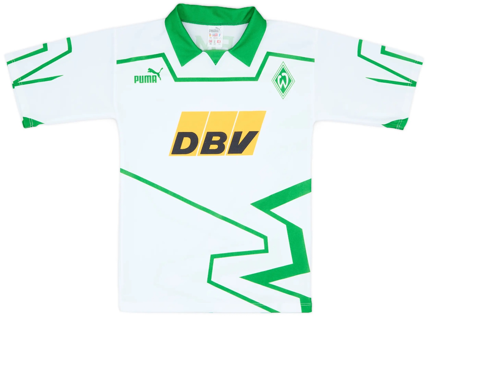 Primera equipación de Werder Bremen 93-94