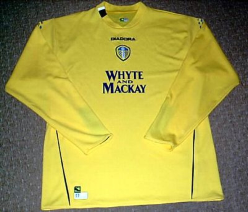 Equipación de portero de Leeds 04-05