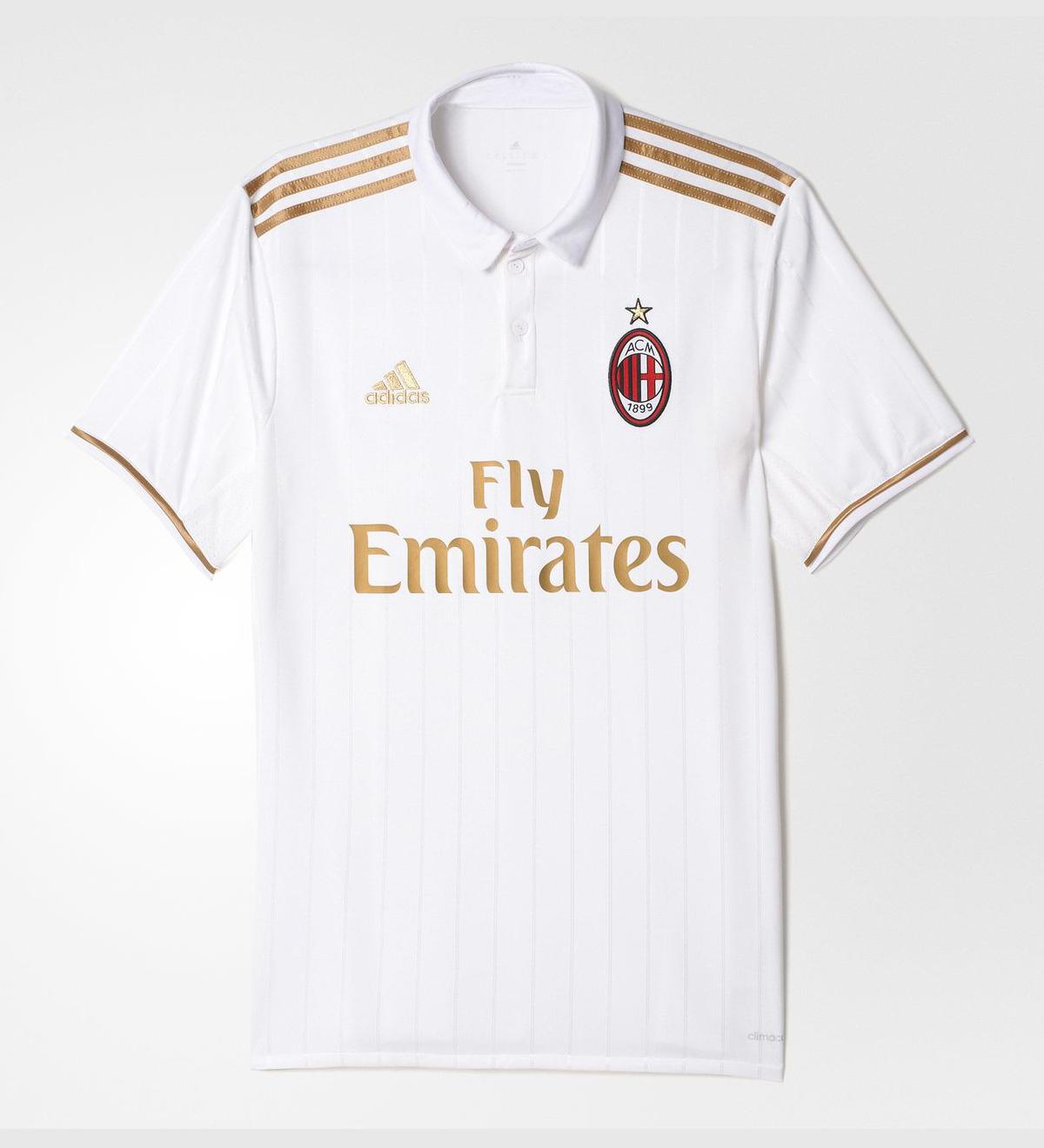 Segunda equipación de Milan 16-17