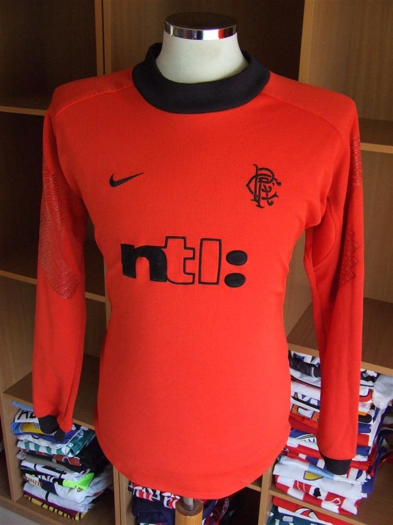 Equipación de portero de Glasgow Rangers 00-01
