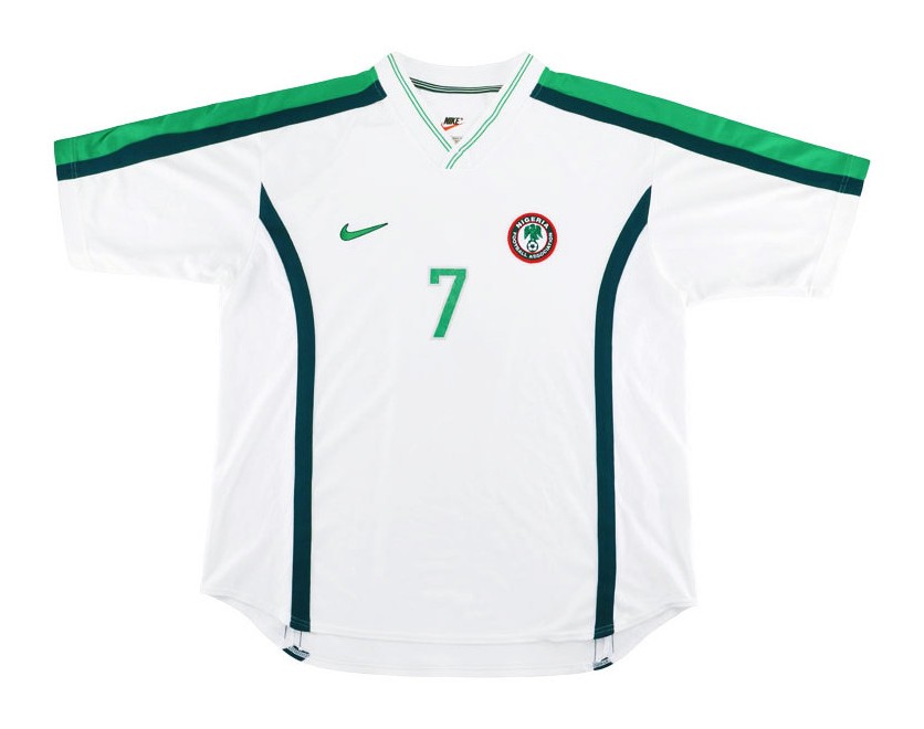 Segunda equipación de Nigeria 1998