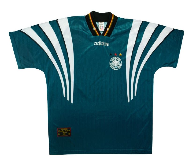Segunda equipación de Alemania 1996