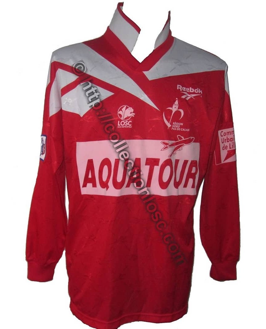 Segunda equipación de Lille 96-97