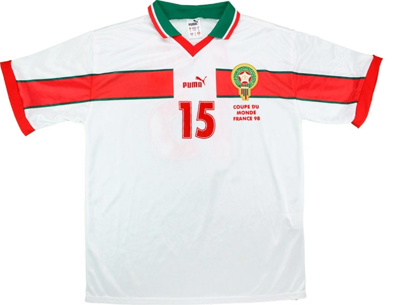 Segunda equipación de Marruecos 1998