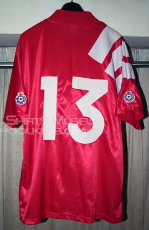 Equipación especial de LiverpoolFC 91-92