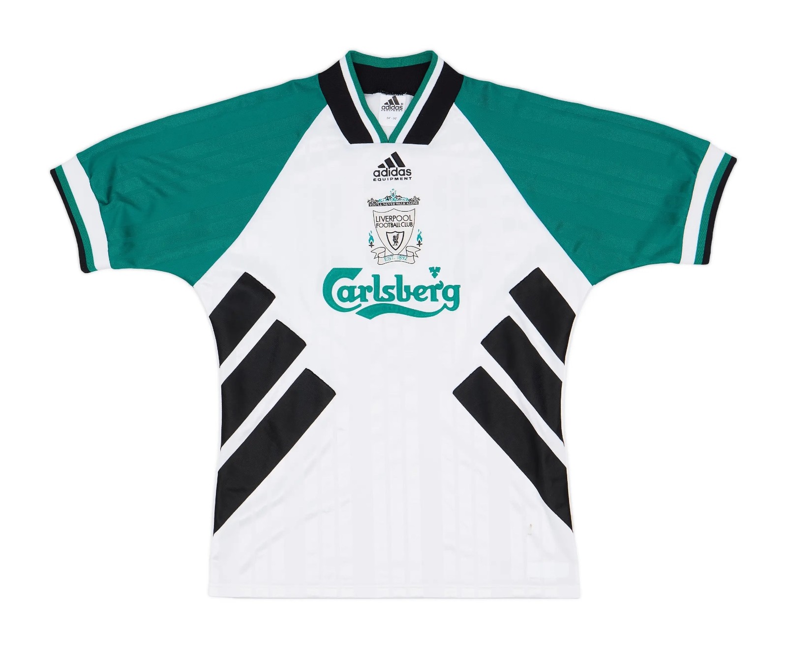 Segunda equipación de LiverpoolFC 94-95
