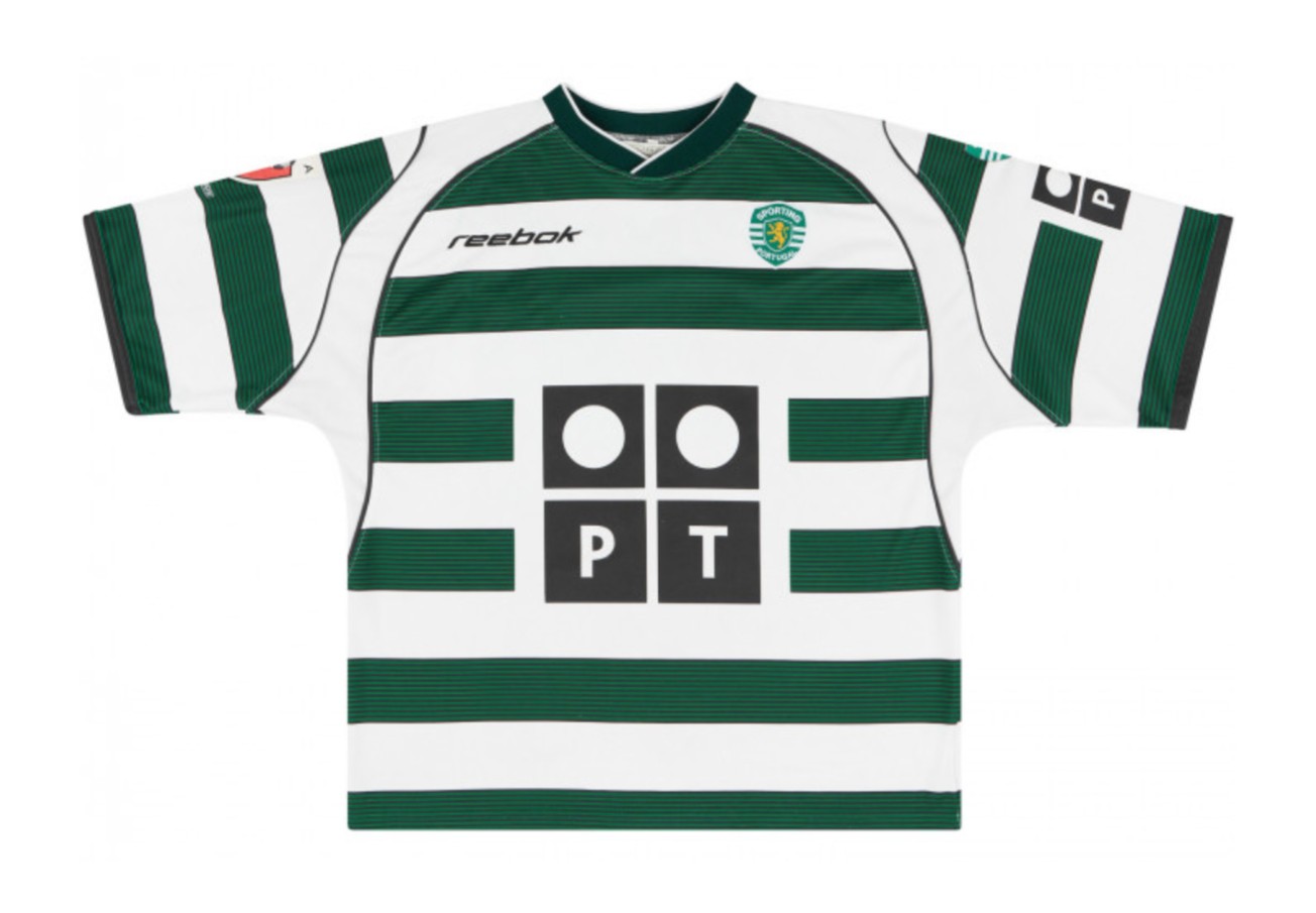 Primera equipación de Sporting de Portugal 02-03