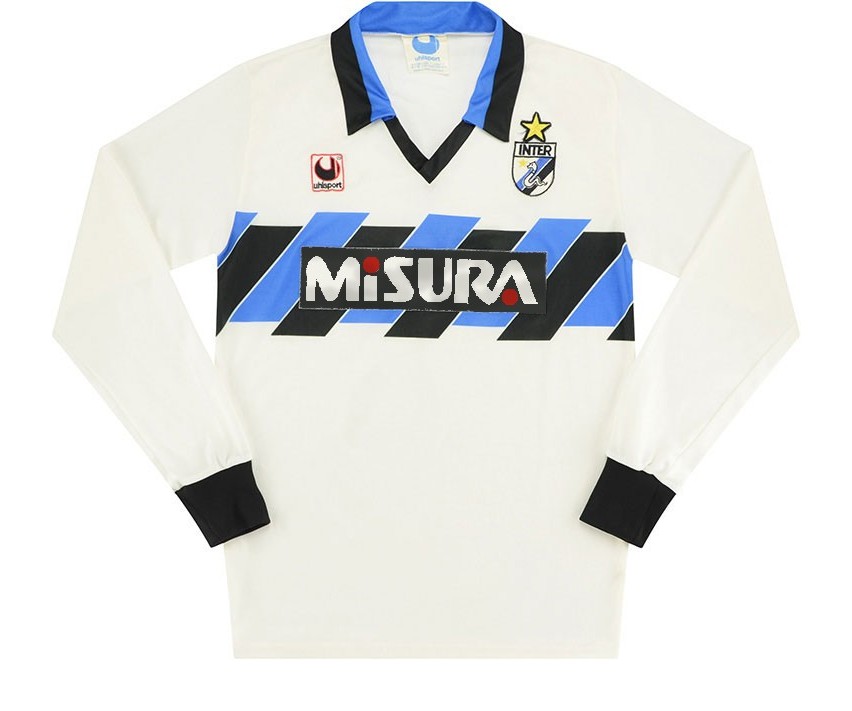 Segunda equipación de Inter de Milán 88-89