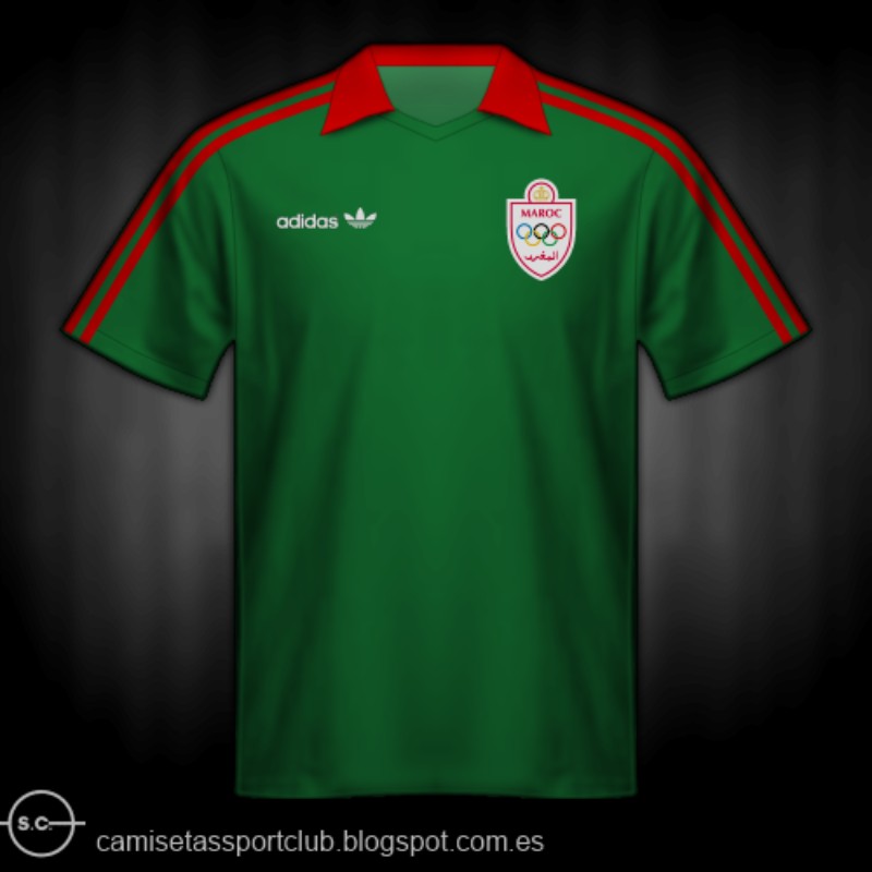 Segunda equipación de Marruecos 1986