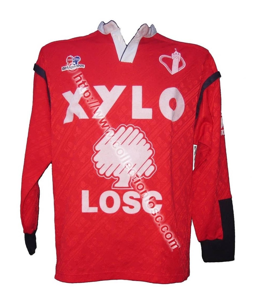 Segunda equipación de Lille 90-91
