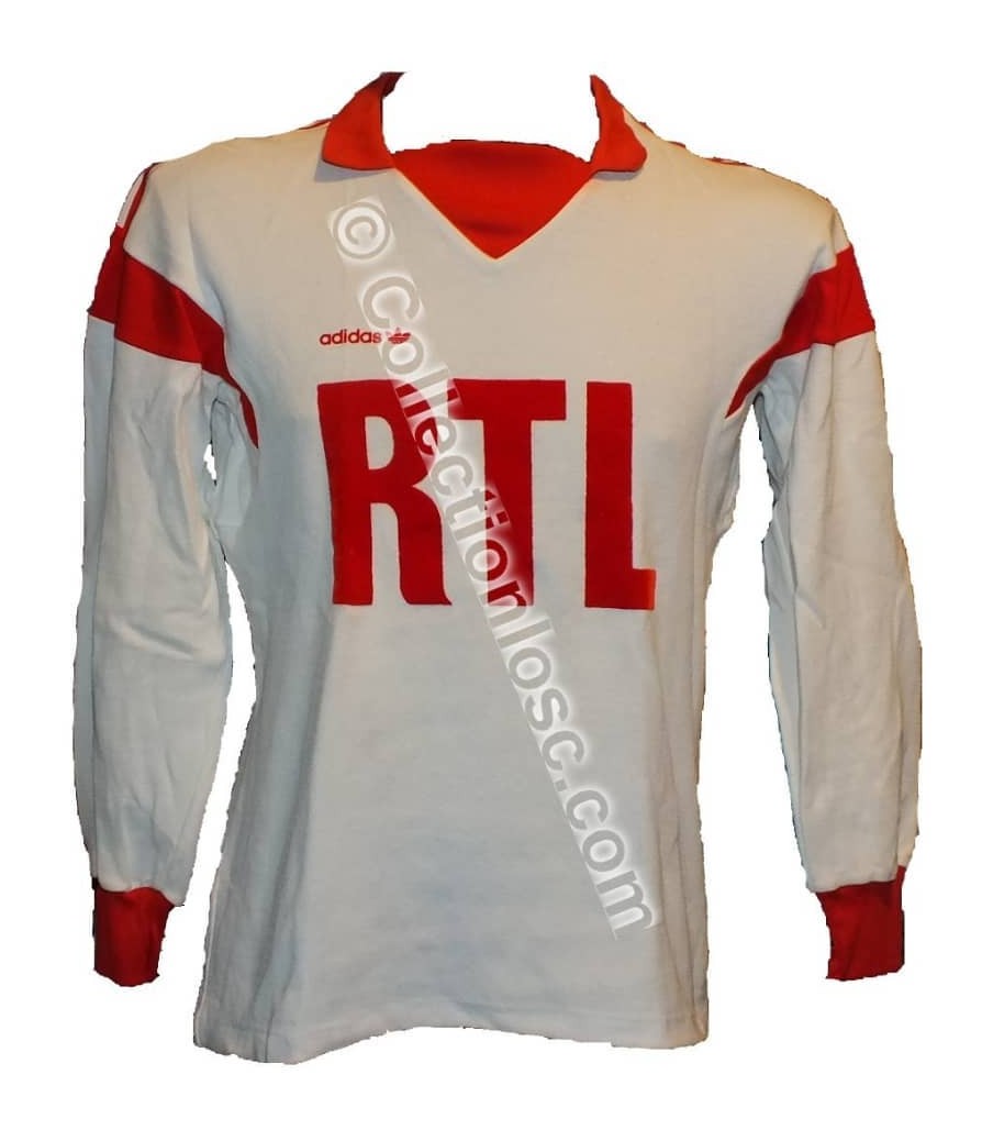 Primera equipación de Lille 86-87