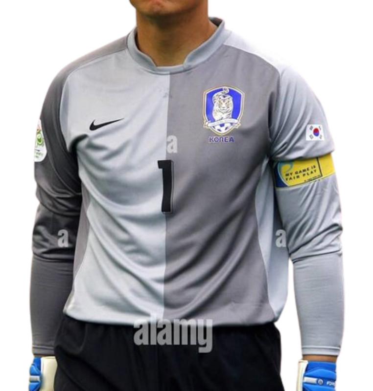 Equipación de portero de Rep. Corea 2006
