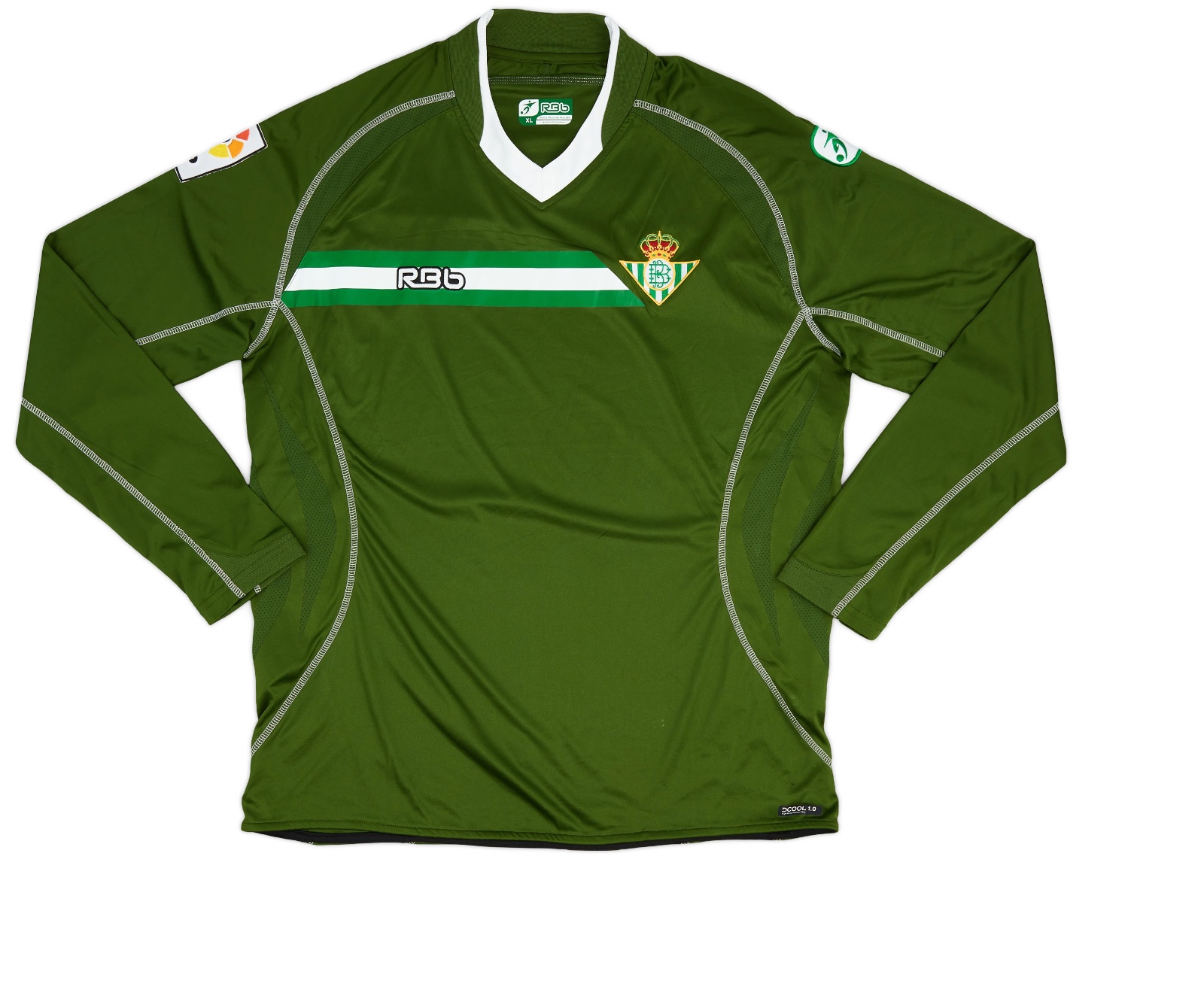 Segunda equipación de Real Betis 09-10