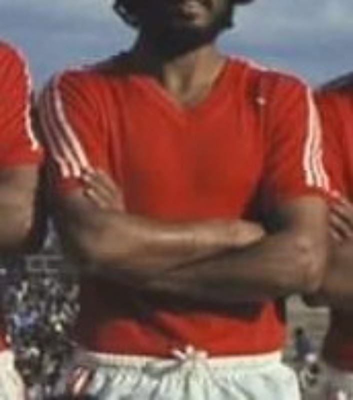 Primera equipación de Marruecos 1976