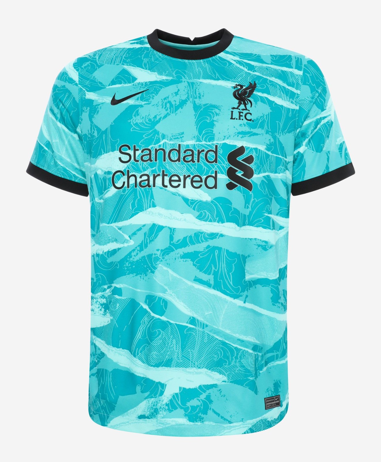 Segunda equipación de LiverpoolFC 20-21
