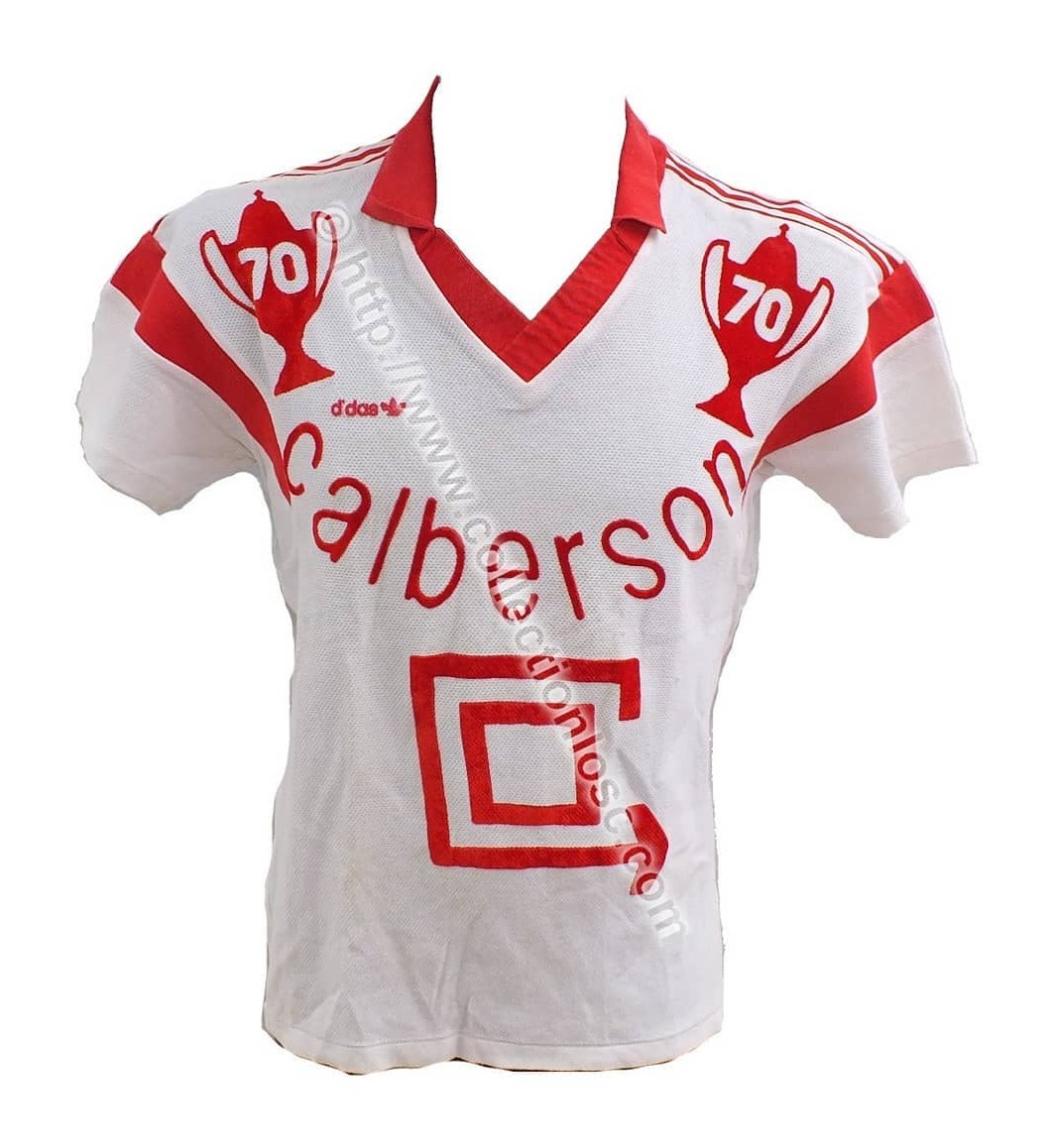 Primera equipación de Lille 86-87