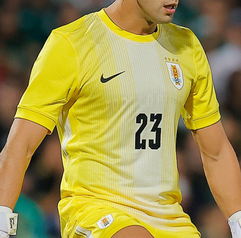 Equipación de portero de Uruguay 2025