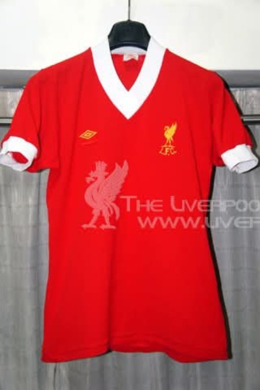 Equipación especial de LiverpoolFC 81-82