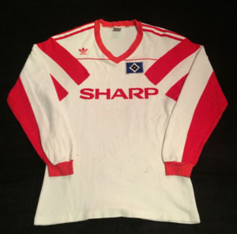 Primera equipación de Hamburgo 89-90