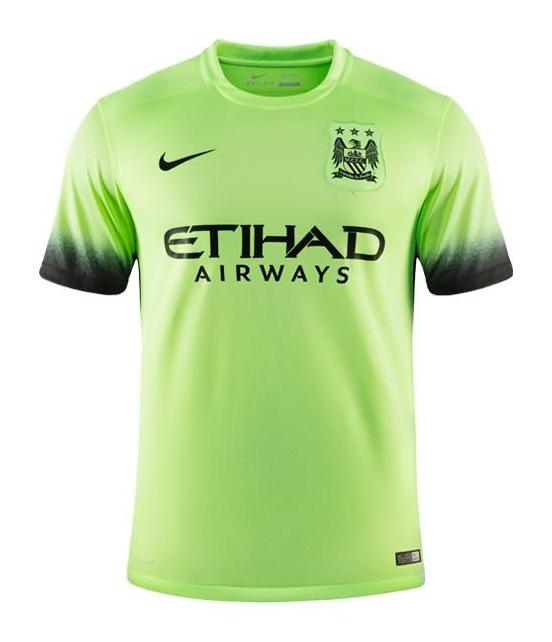 Tercera equipación de Man City 15-16