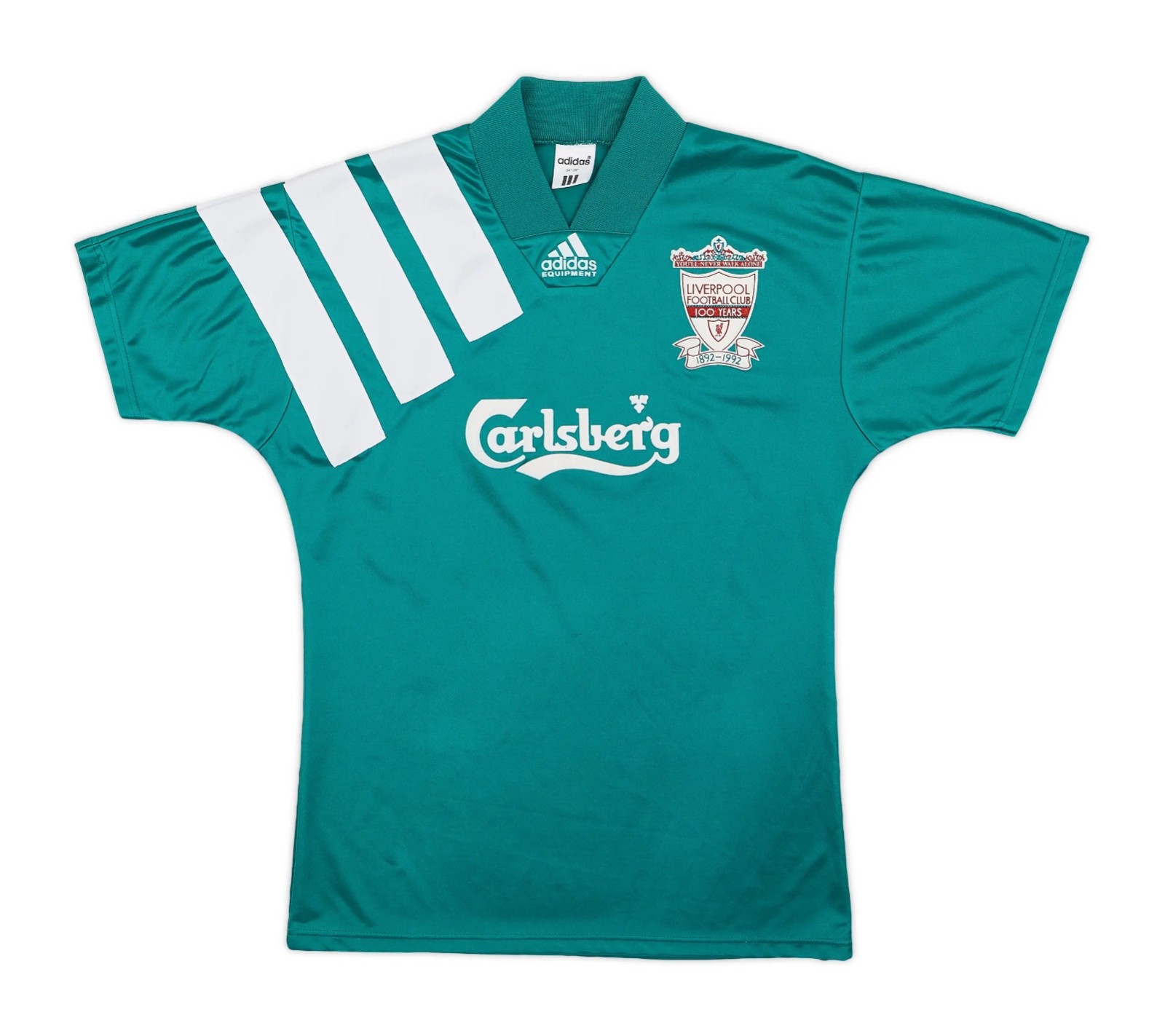 Segunda equipación de LiverpoolFC 92-93