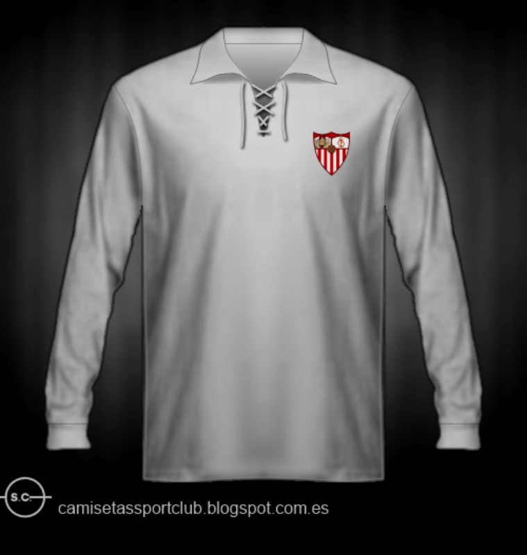Primera equipación de Sevilla FC 1934-35