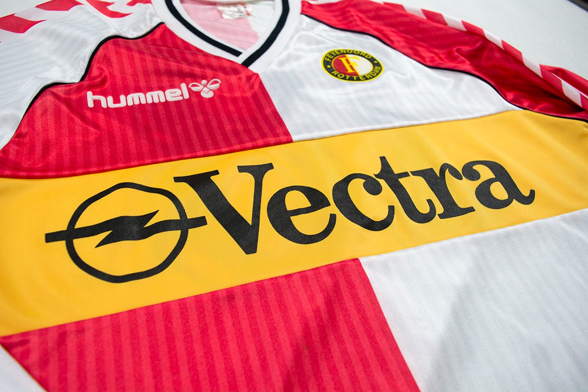 Primera equipación de Feyenoord 88-89