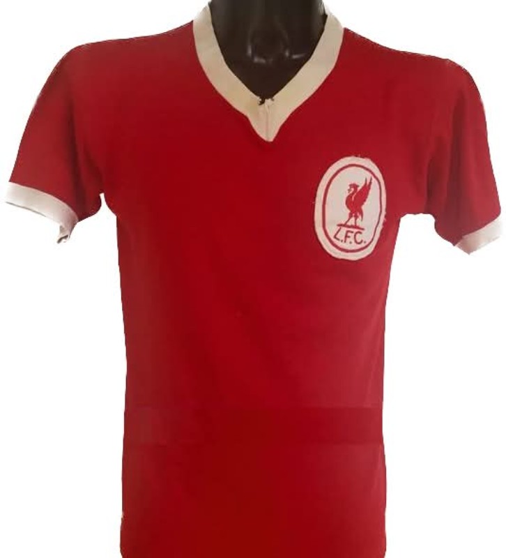 Primera equipación de LiverpoolFC 61-62