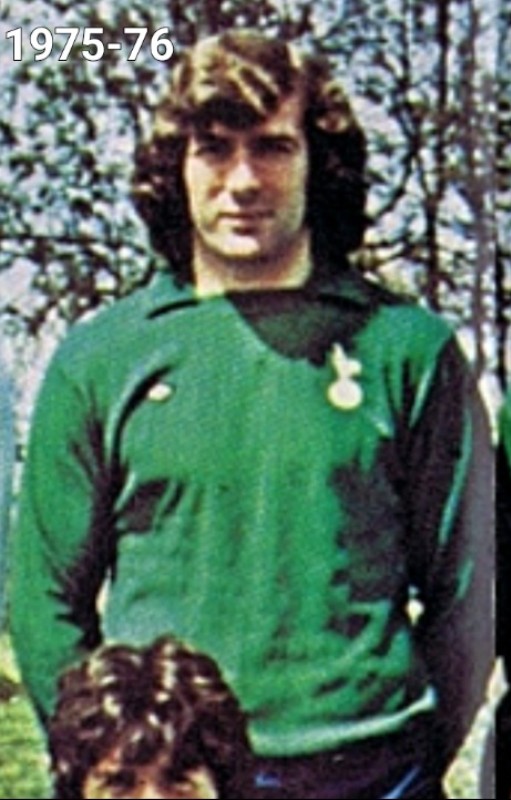 Equipación de portero de Tottenham 75-76