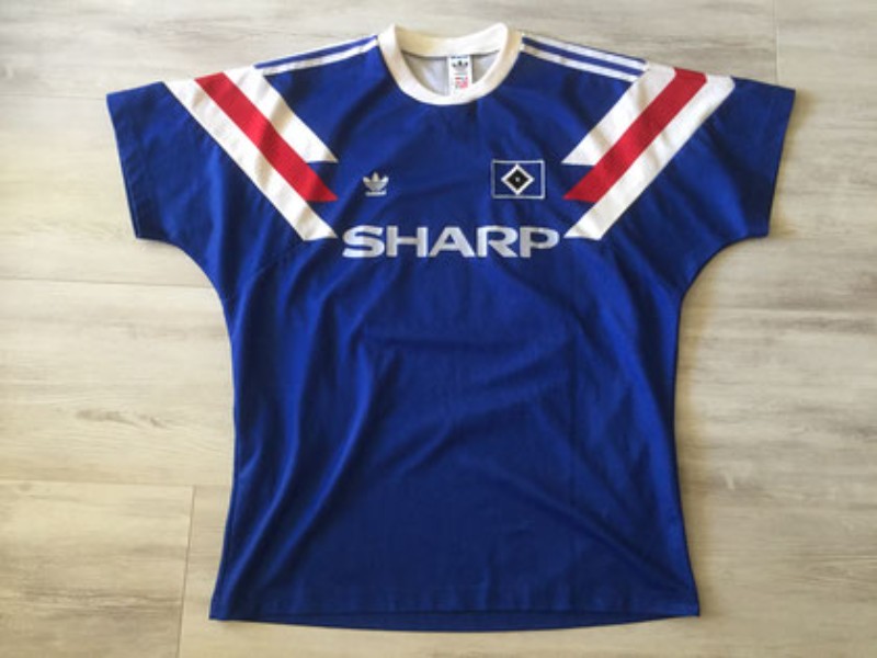 Segunda equipación de Hamburgo 90-91