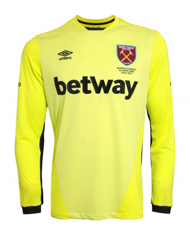 Equipación de portero de West Ham United 16-17